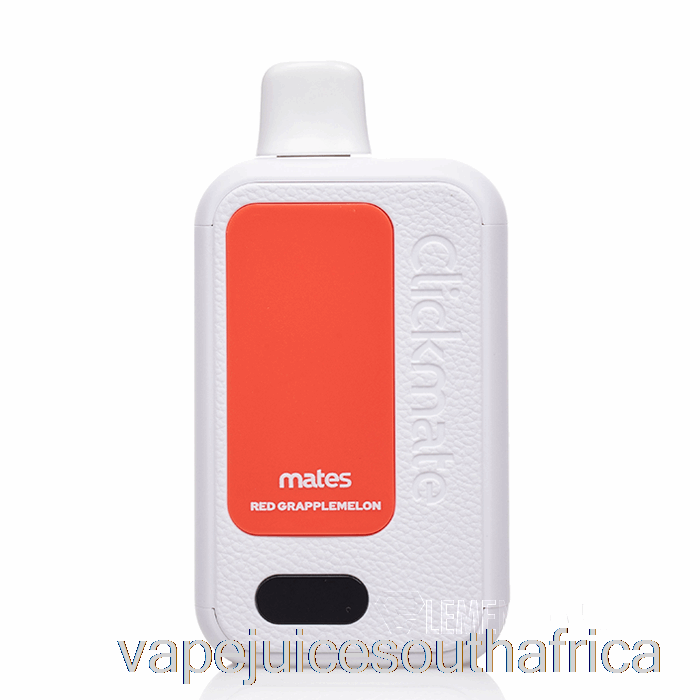 Vape Juice South Africa 7 Daze Clickmate 15000 Disposable Kit Red Grapplemelon